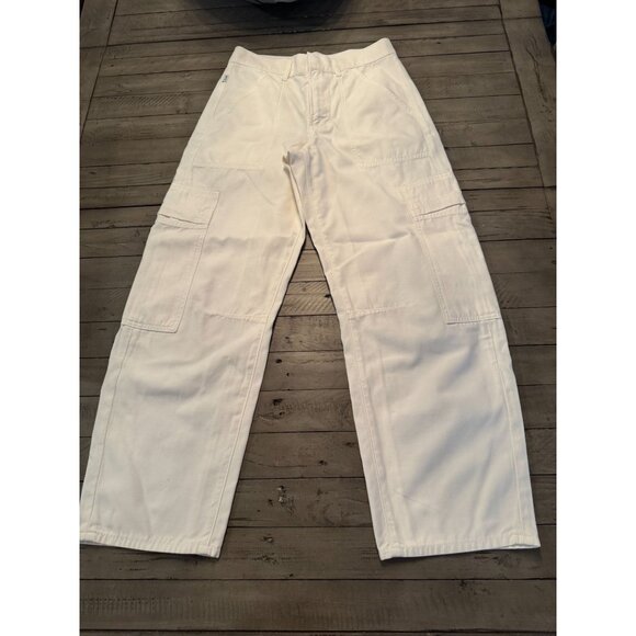 Citizens of Humanity Marcelle Low Slung Easy Cargo Barrel Pants Pashmina Size 24 - Picture 3 of 5